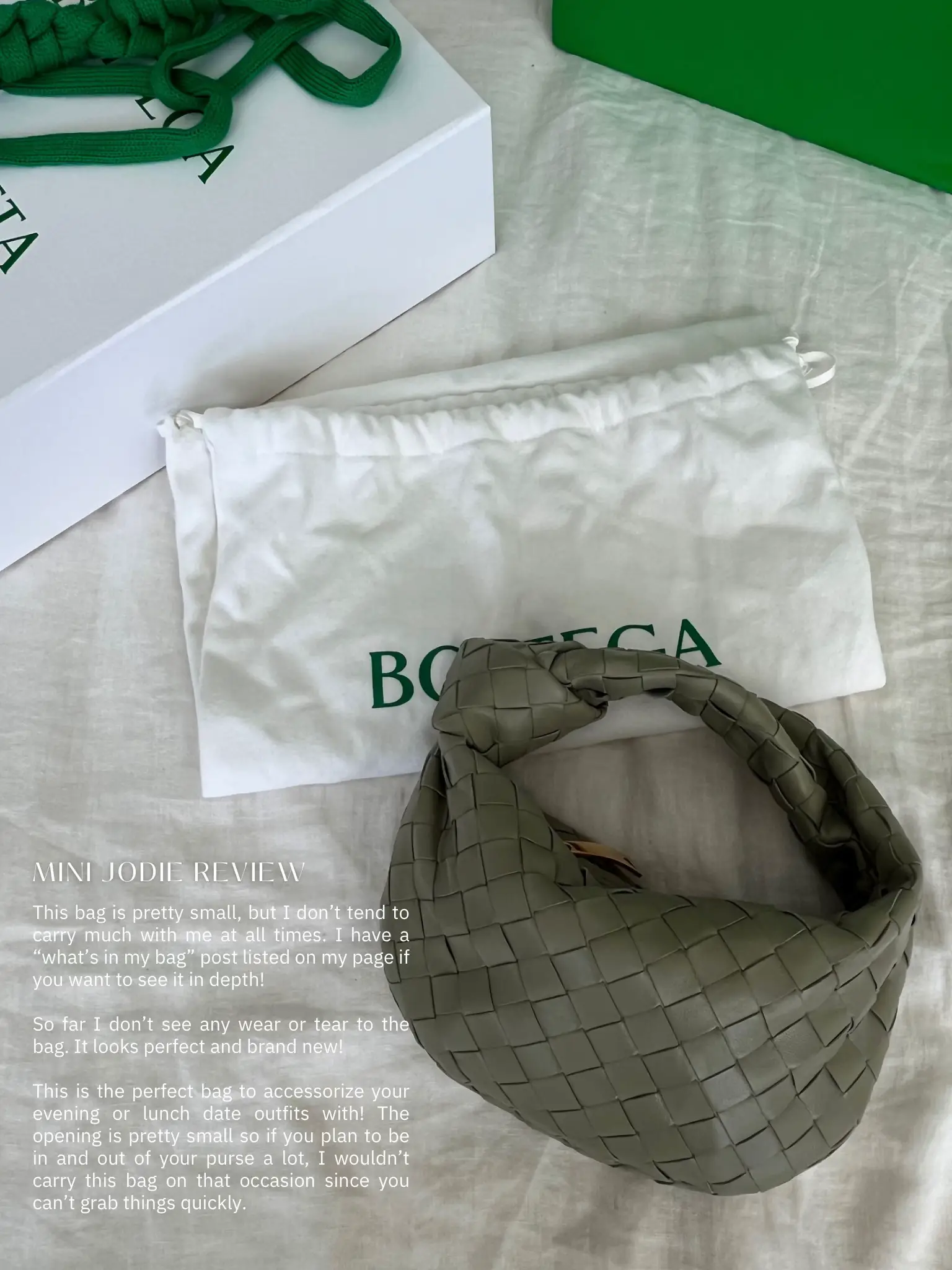 Unboxing and what fits in my bag/BOTTEGA VENETA mini loop bag 