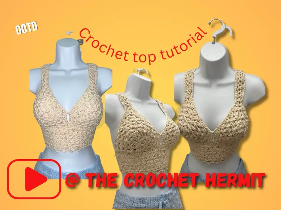 Granny crochet top tutorial, the crochet hermit, Gallery posted by Crochet  Hermit