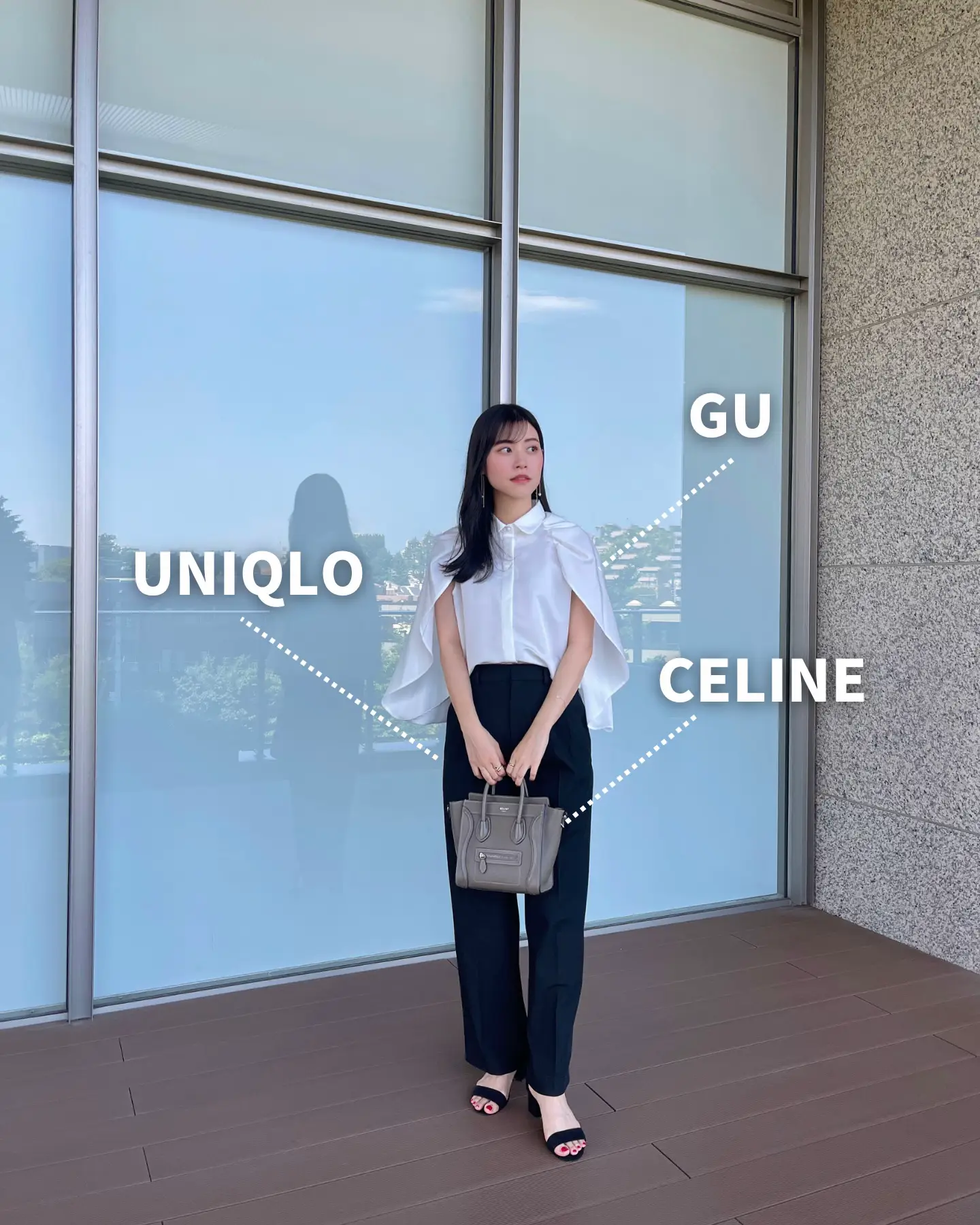 UNIQLOタックワイドパンツ  通勤コーデ✨ | 𝐓𝐚𝐤𝐚𝐤𝐨｜160cmが投稿