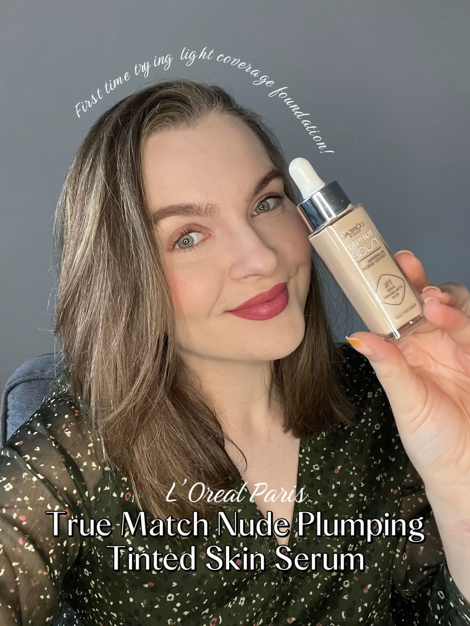 ✨NEW DRUGSTORE CONCEALER✨ ​This is the new L'Oreal True Match Radiant Serum  Concealer and I got the shade W4. It's a lightweigh