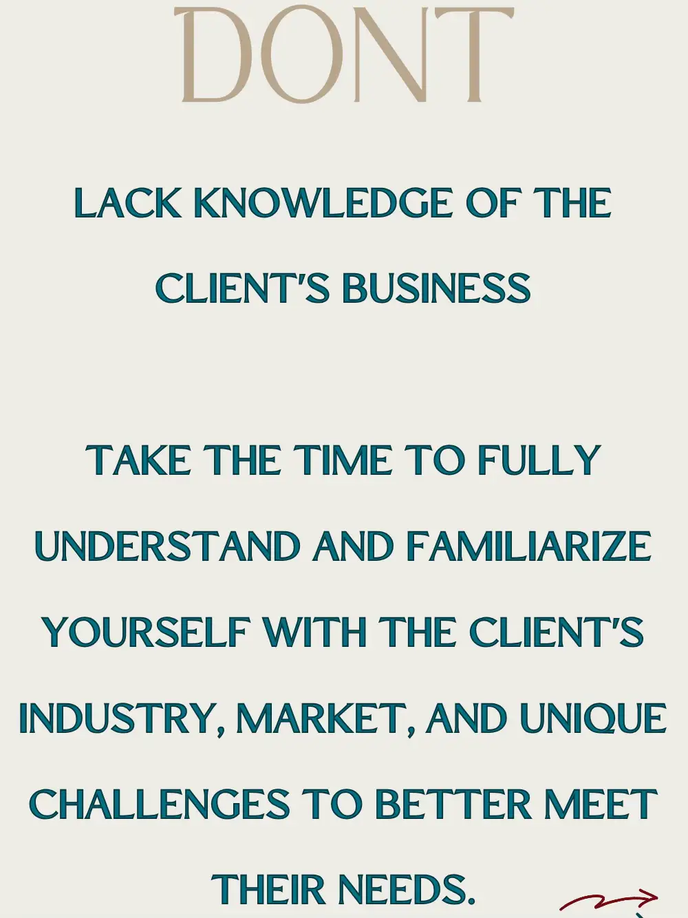 👎🏾 Don’t do this when onboarding a client 🚫 | แกลเลอรีที่โพสต์โดย Gina ...