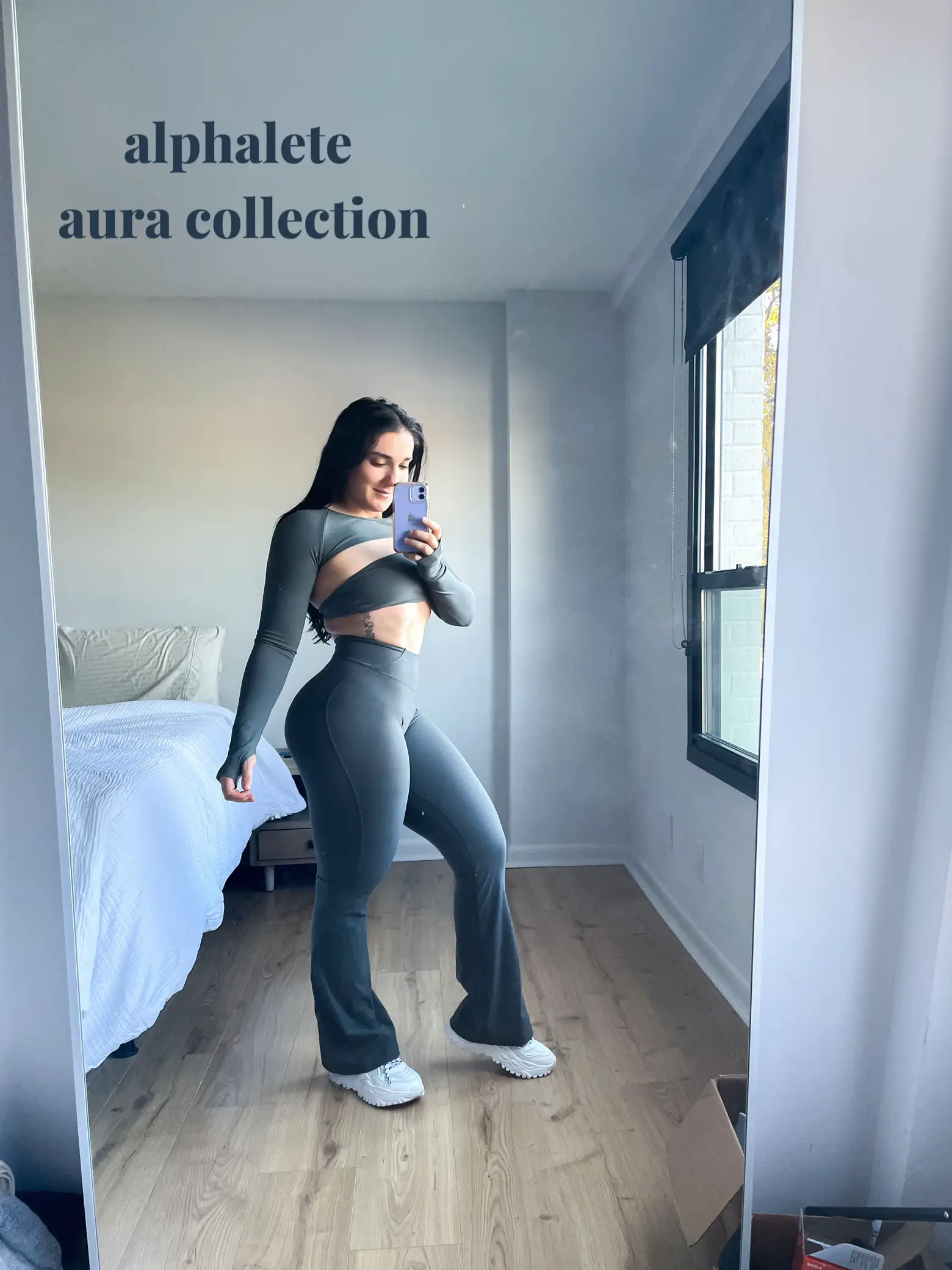 OKAY WE NEED TO TALK  paragon fitwear aura collection, try on haul, NEW  hidden scrunch leggings! 