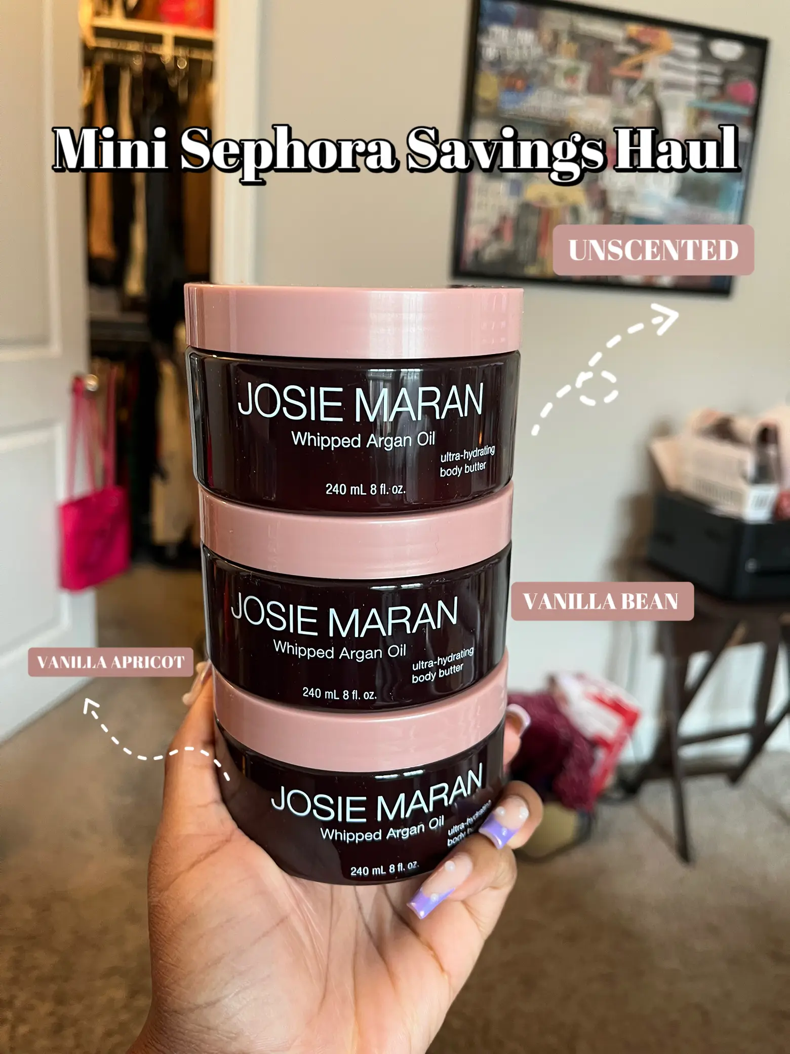 Josie Maran Body Butter Haul แกลเลอรีที่โพสต์โดย Imani Copeland Lemon8