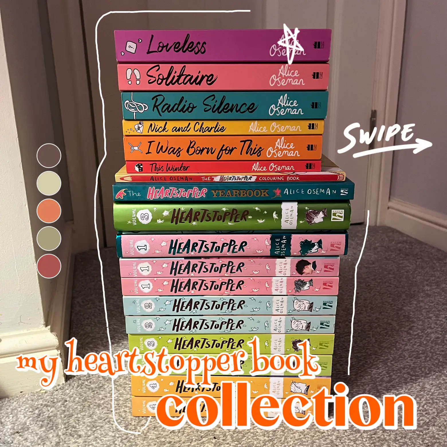 my heartstopper book collection, Gallery posted by liv ✧