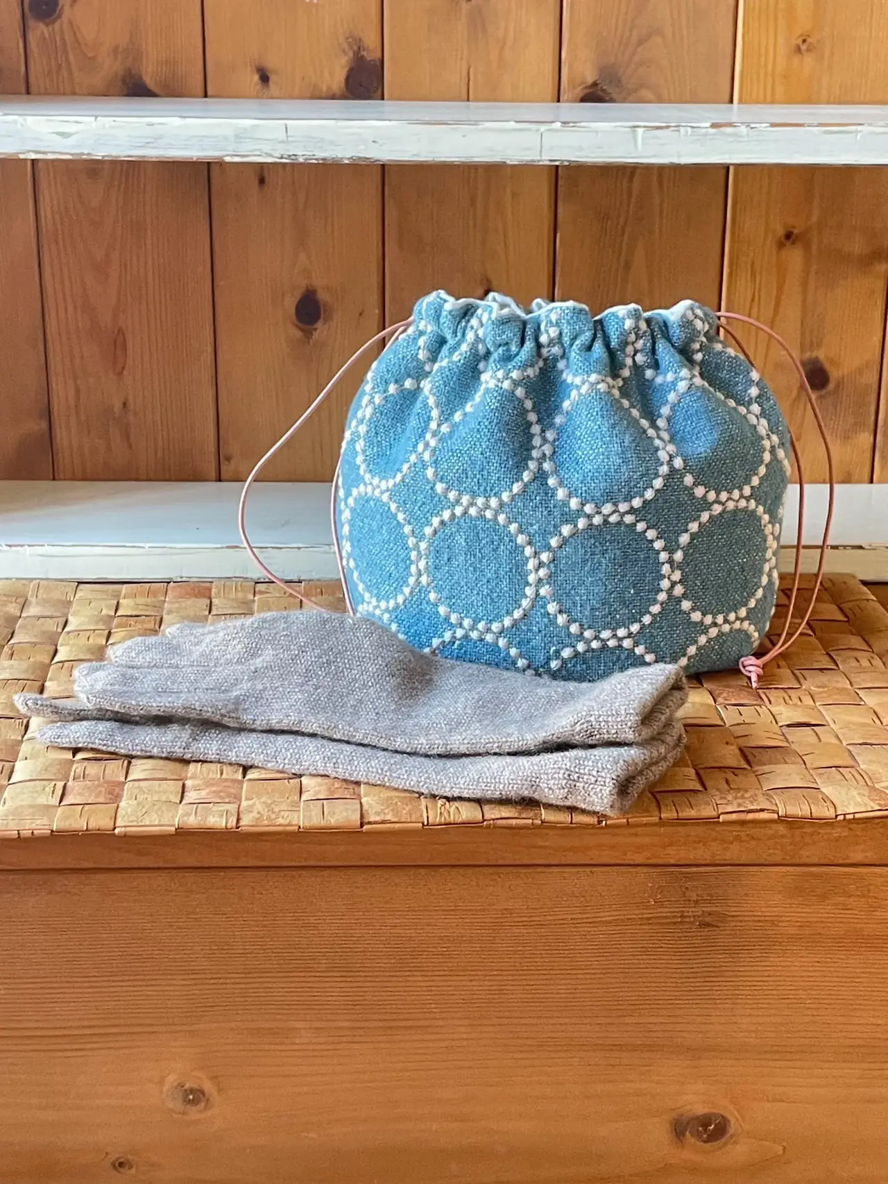 1 Multifunctional Wool Storage Bag Knitting Crocheting - Temu