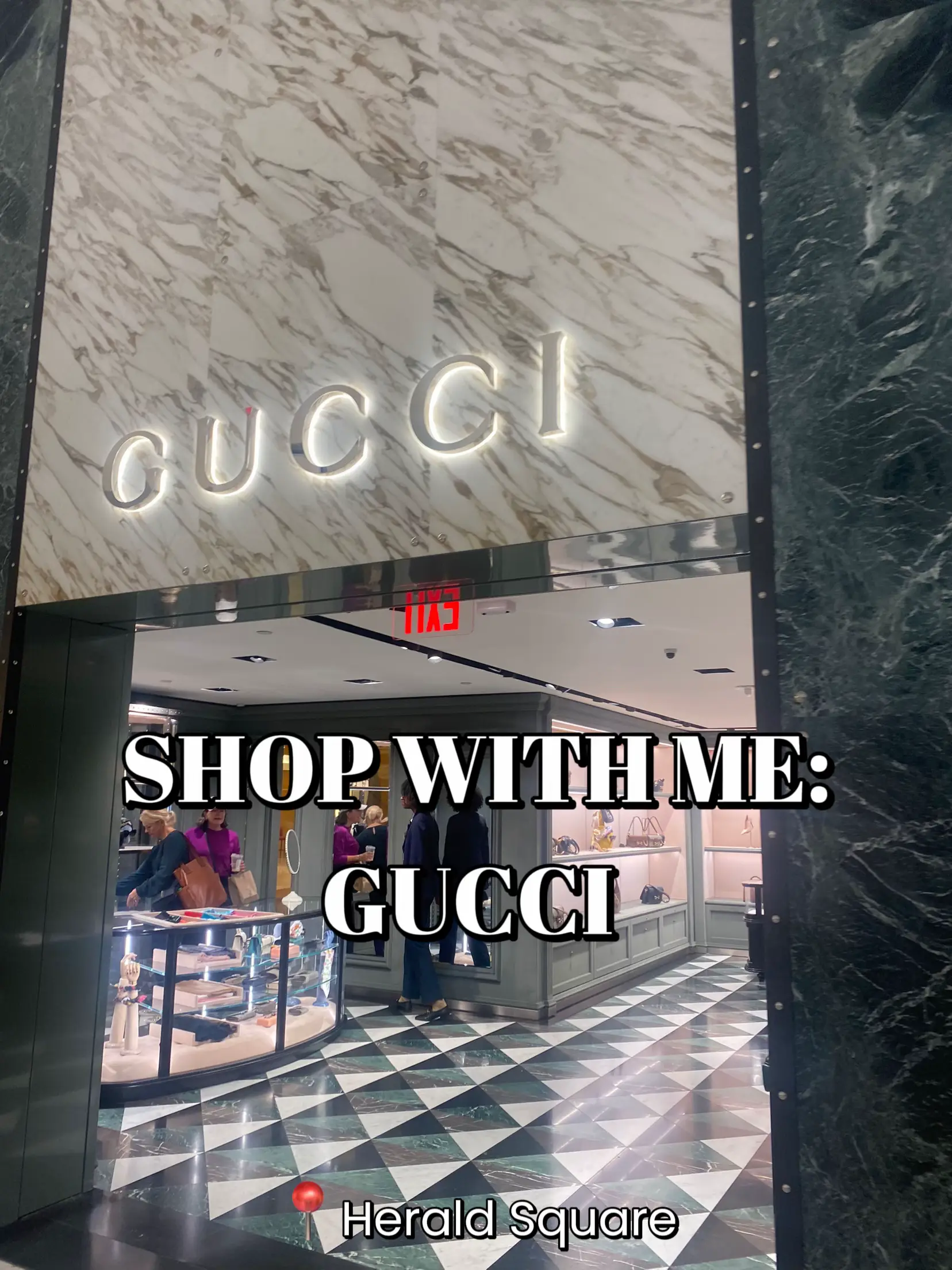 Gucci in deals macy's herald square