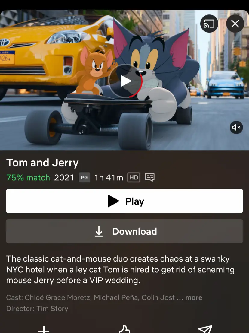 TOM ET JERRY TOM AND JERRY TOM & JERRY 2021 de Tim Story d apres