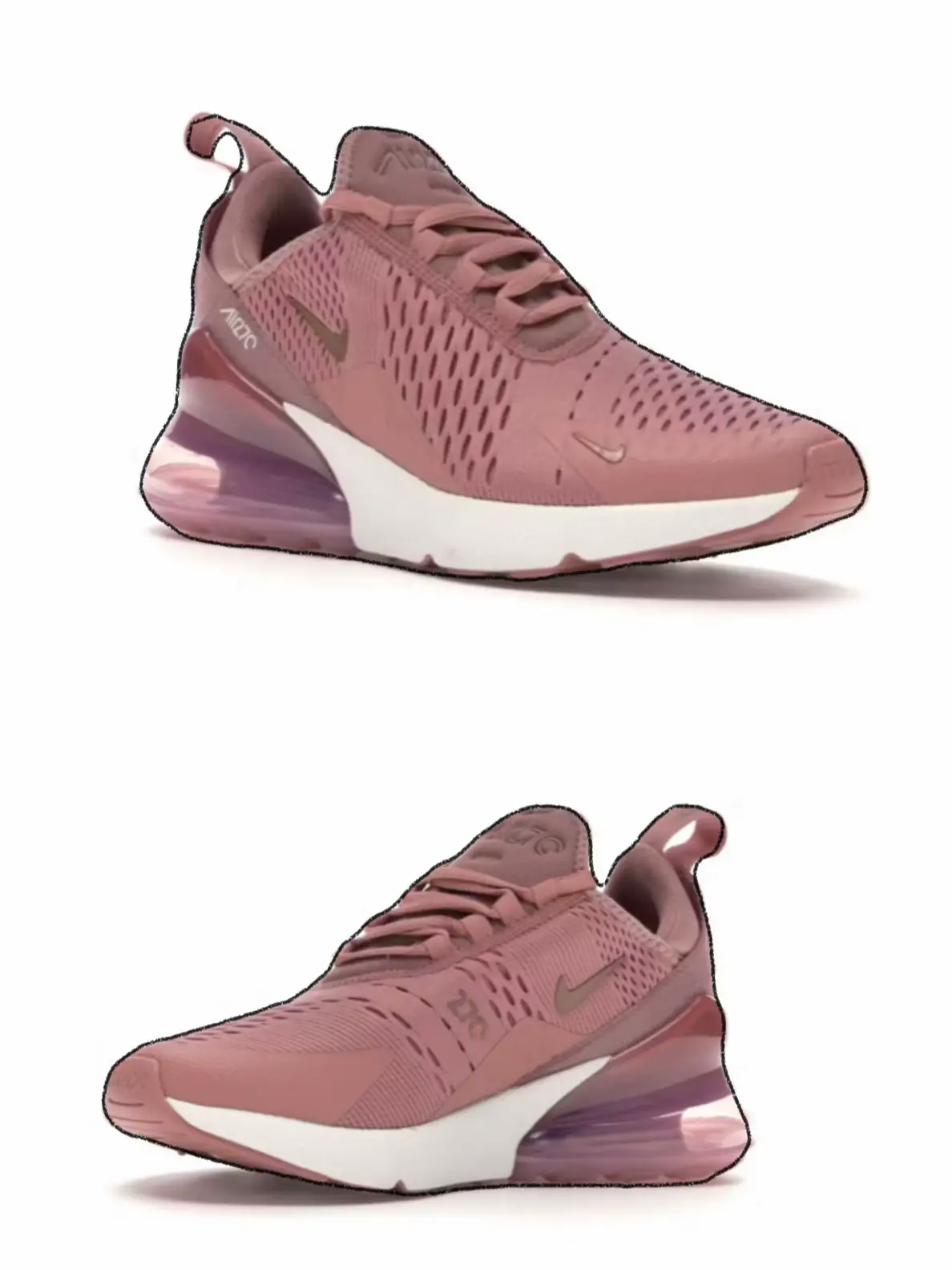 Nike air max on sale 270 rust pink w