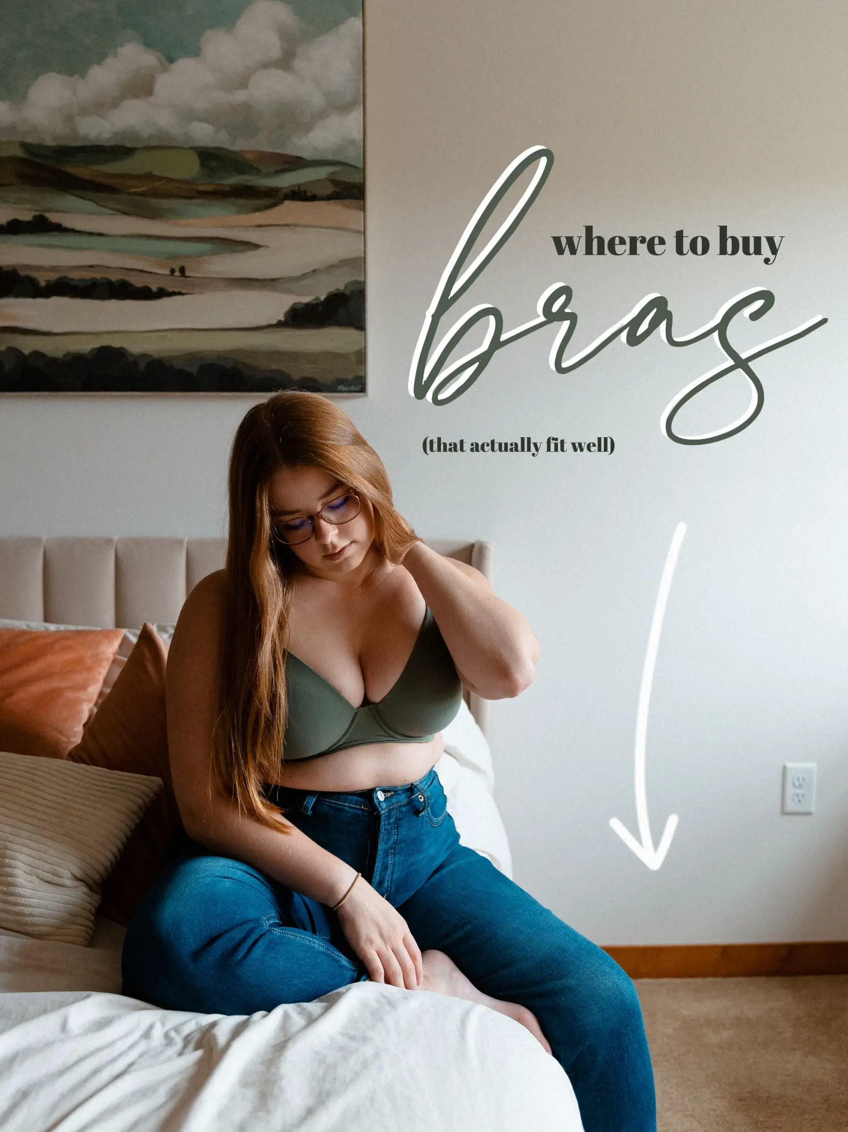 GATHERALL BRA BEFORE + AFTER TRY-ON 🍈🍈 - Watch my full review on