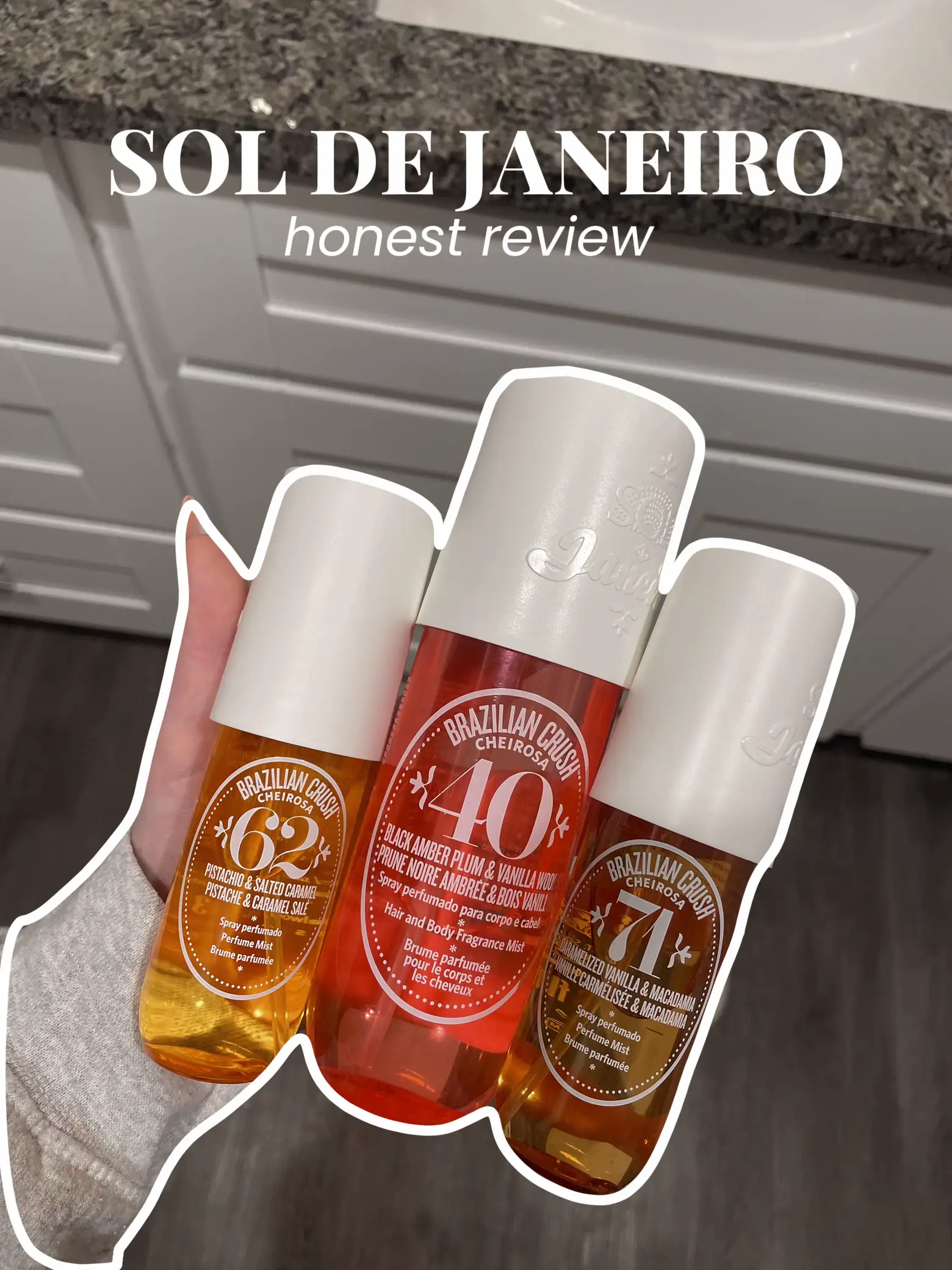 Sol de Janeiro Brazilian Crush 100ML original Body Fragrance Mist Cheirosa  62 Pistachio Salted Caramel Lasting Fresh Perfumes - AliExpress