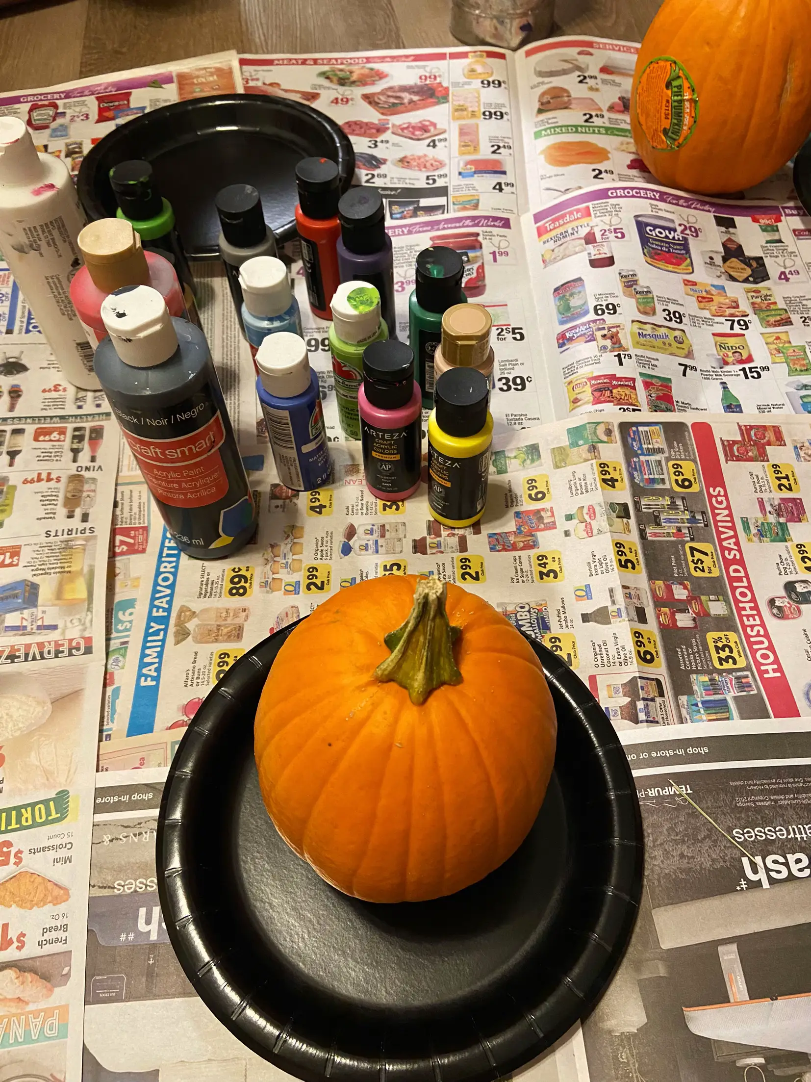 How to host a Pumpkin Painting Party