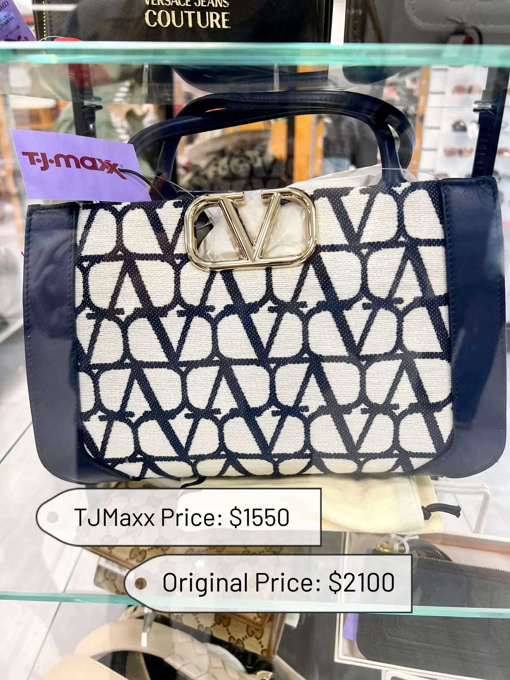 Shopping for LUXURY brands at TJMAXX! Gucci, Valentino, Louis Vuitton, &  MORE! 
