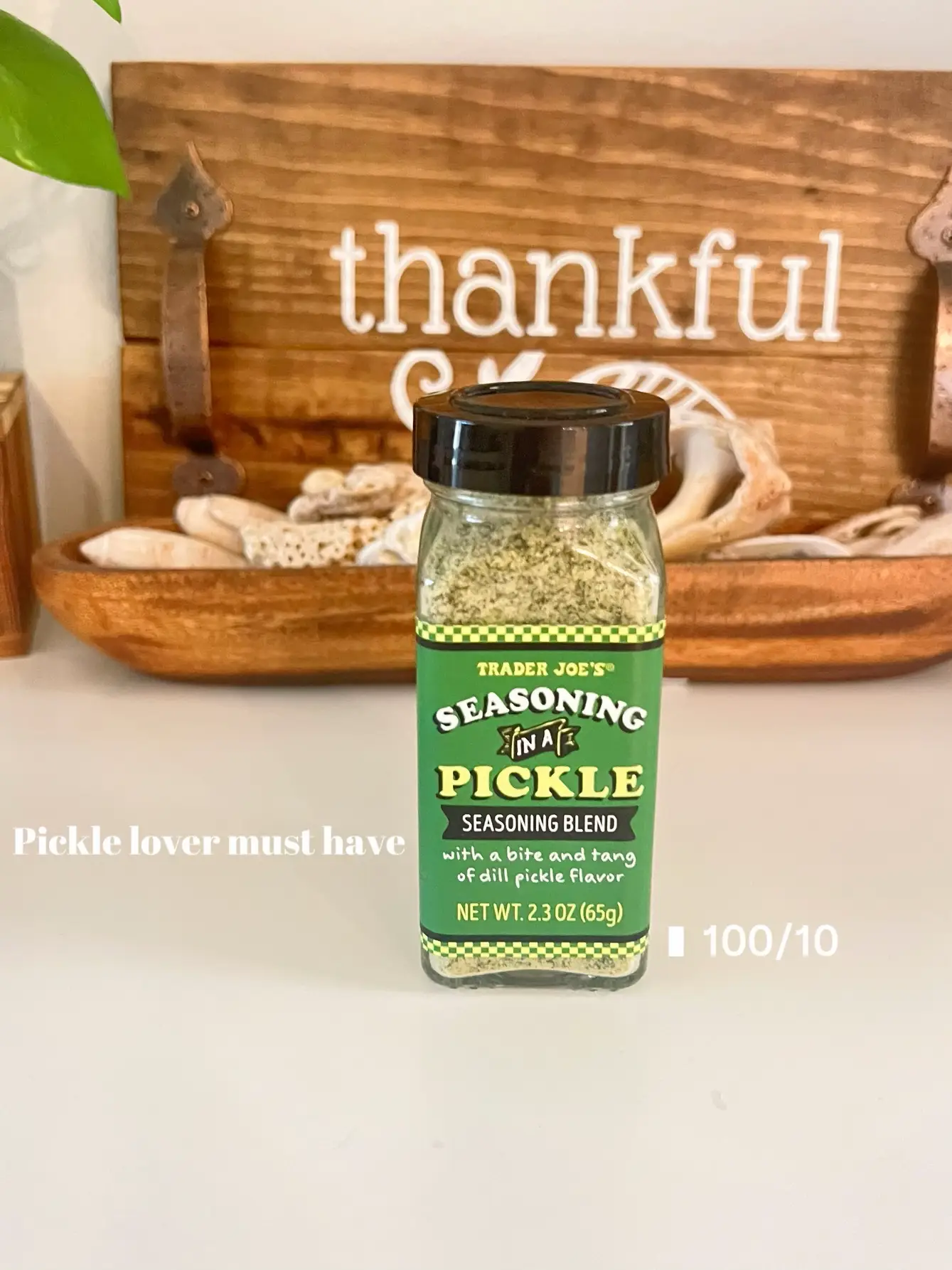 2 Pack | Trader Joe's Seasoning In A Pickle Seasoning Blend, 2.3 oz