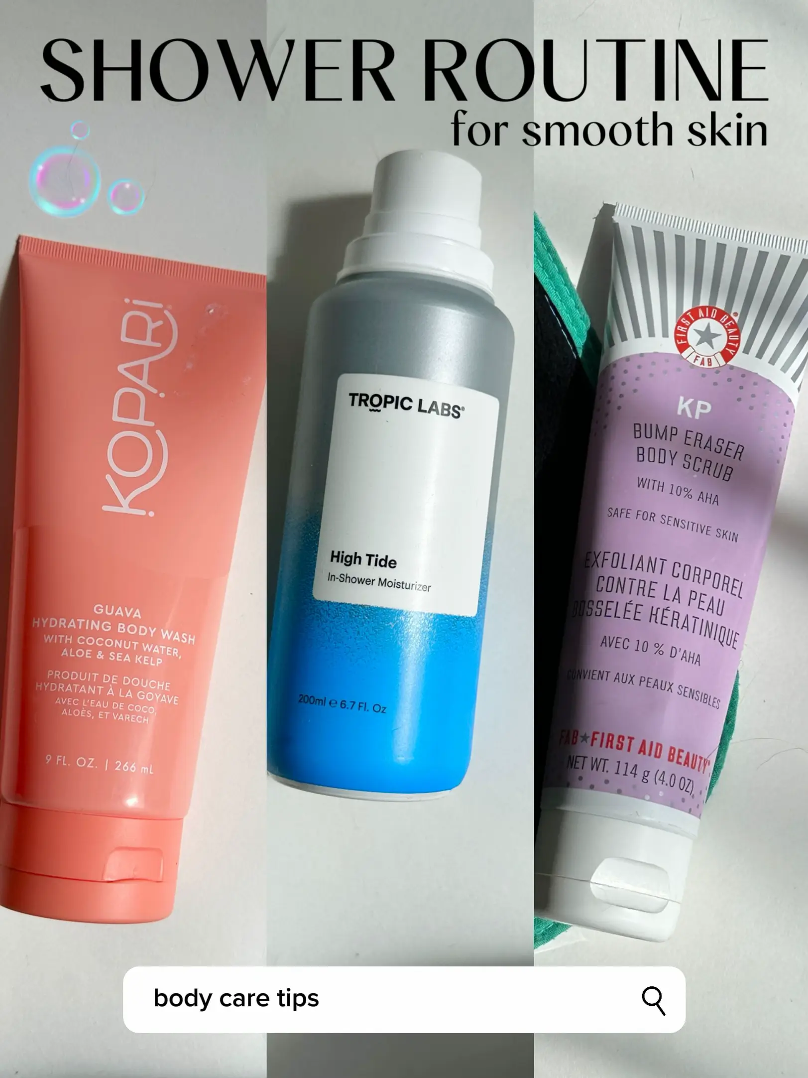 Smooth Skin Shower Routine!🫧 Gallery posted by Lindsay Lemon8