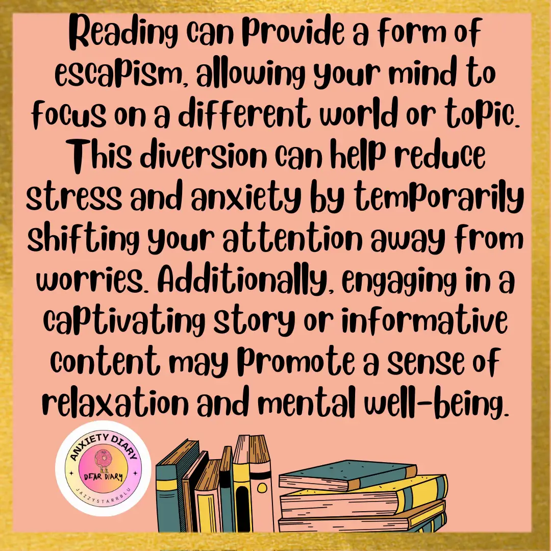 Exploring the Calming Power of Reading 4 Anxiety, Gallery posted by Anxiety  Diary