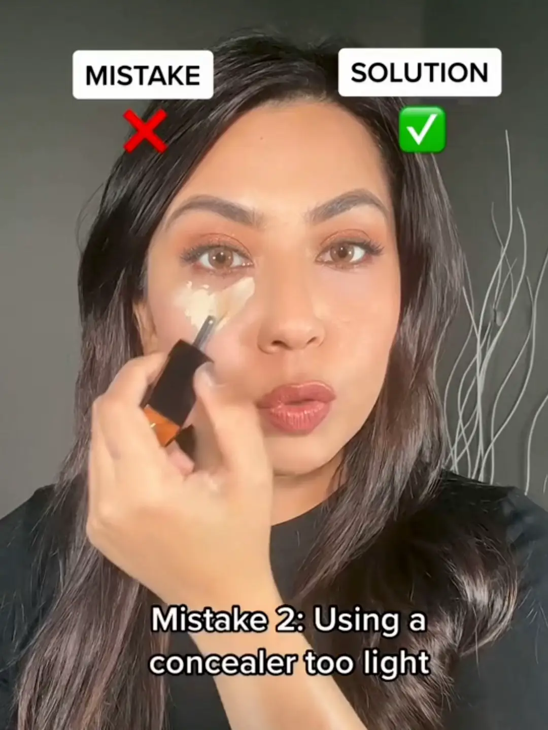 Concealer Tips for Dark/Grey under <b>eyes</b> Video published by Makeupbybia <b>Lemo...</b>