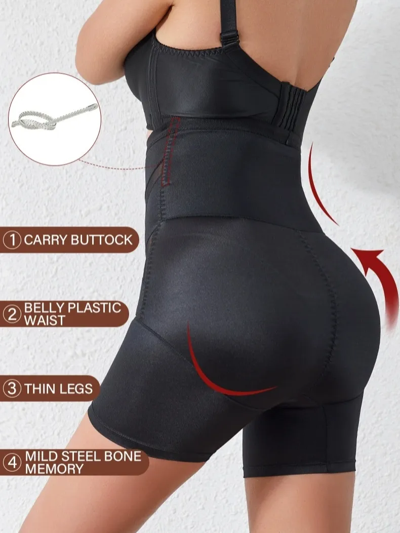 Honey Lily Women's Body Shapewear Tummy Control Body Shaper Fajas