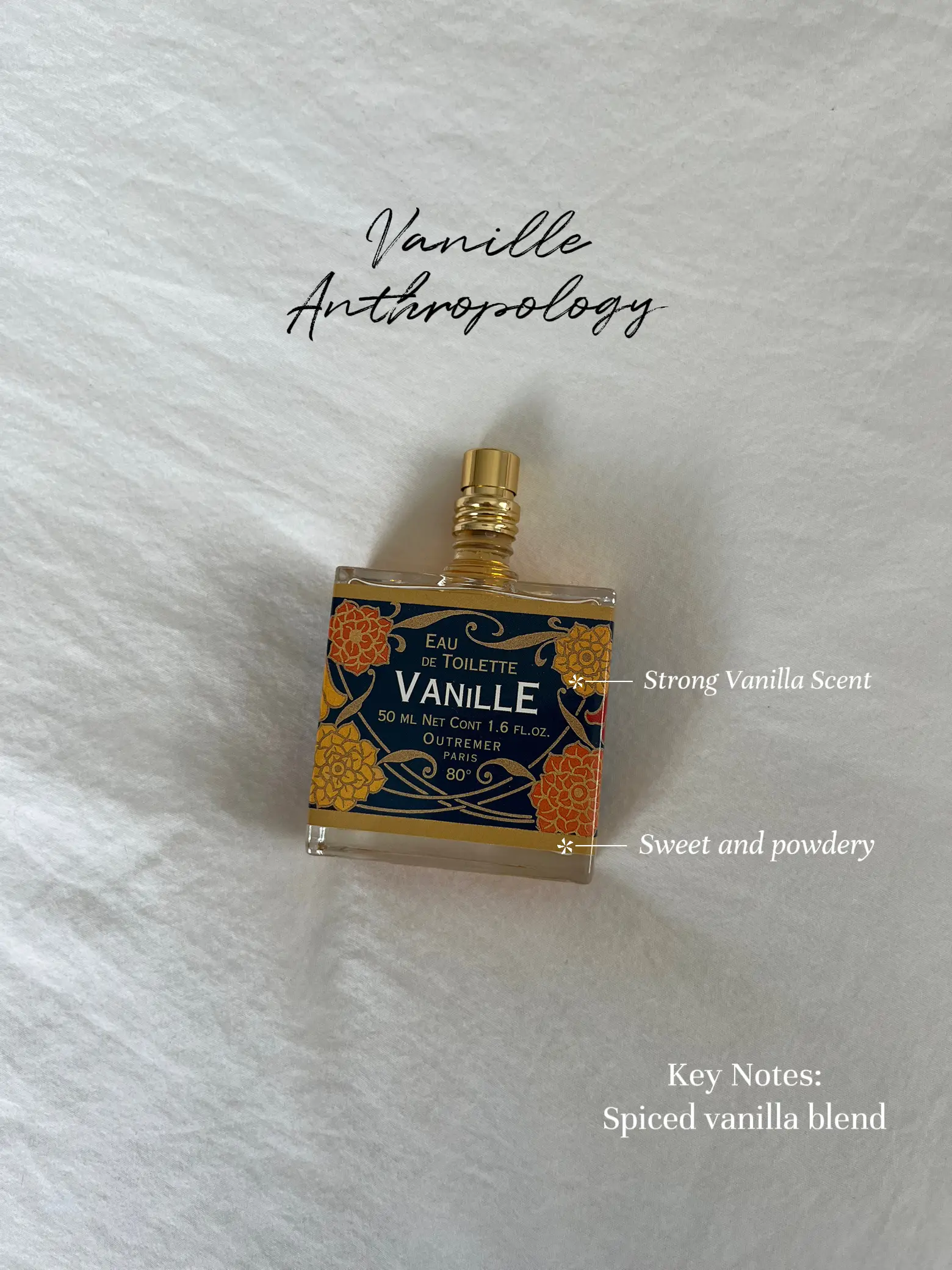 Anthropologie vanille perfume hot sale