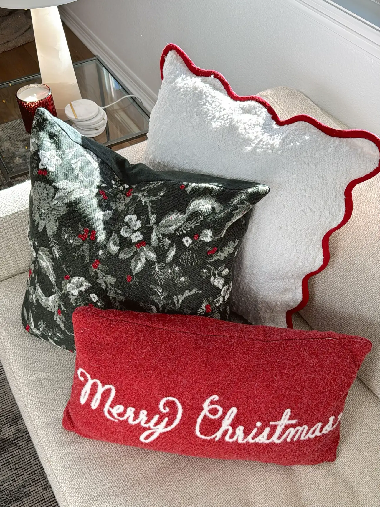 Festive pillows from target! | Gallery posted by AmandaMiller | Lemon8