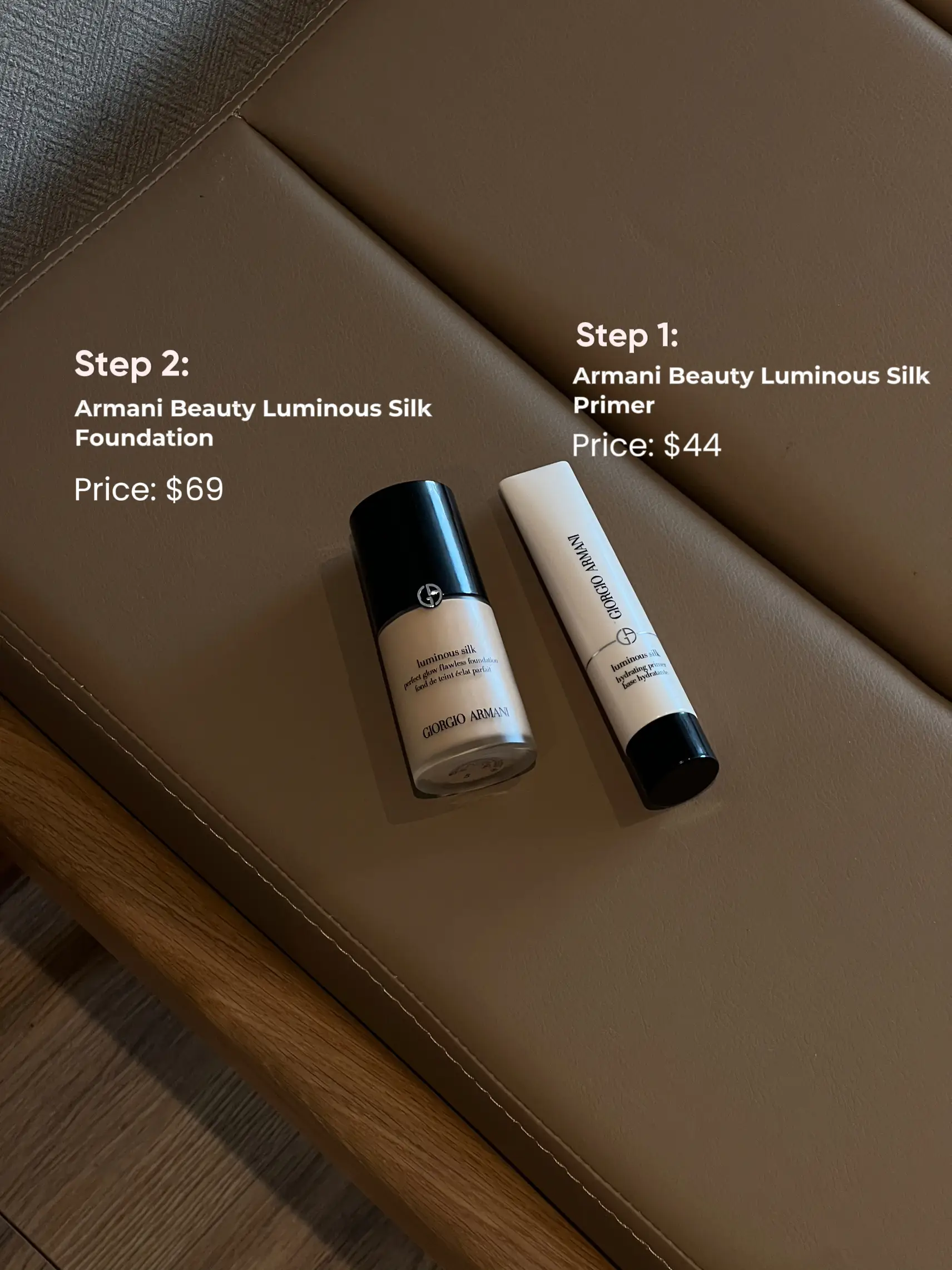 Price of deals giorgio armani foundation