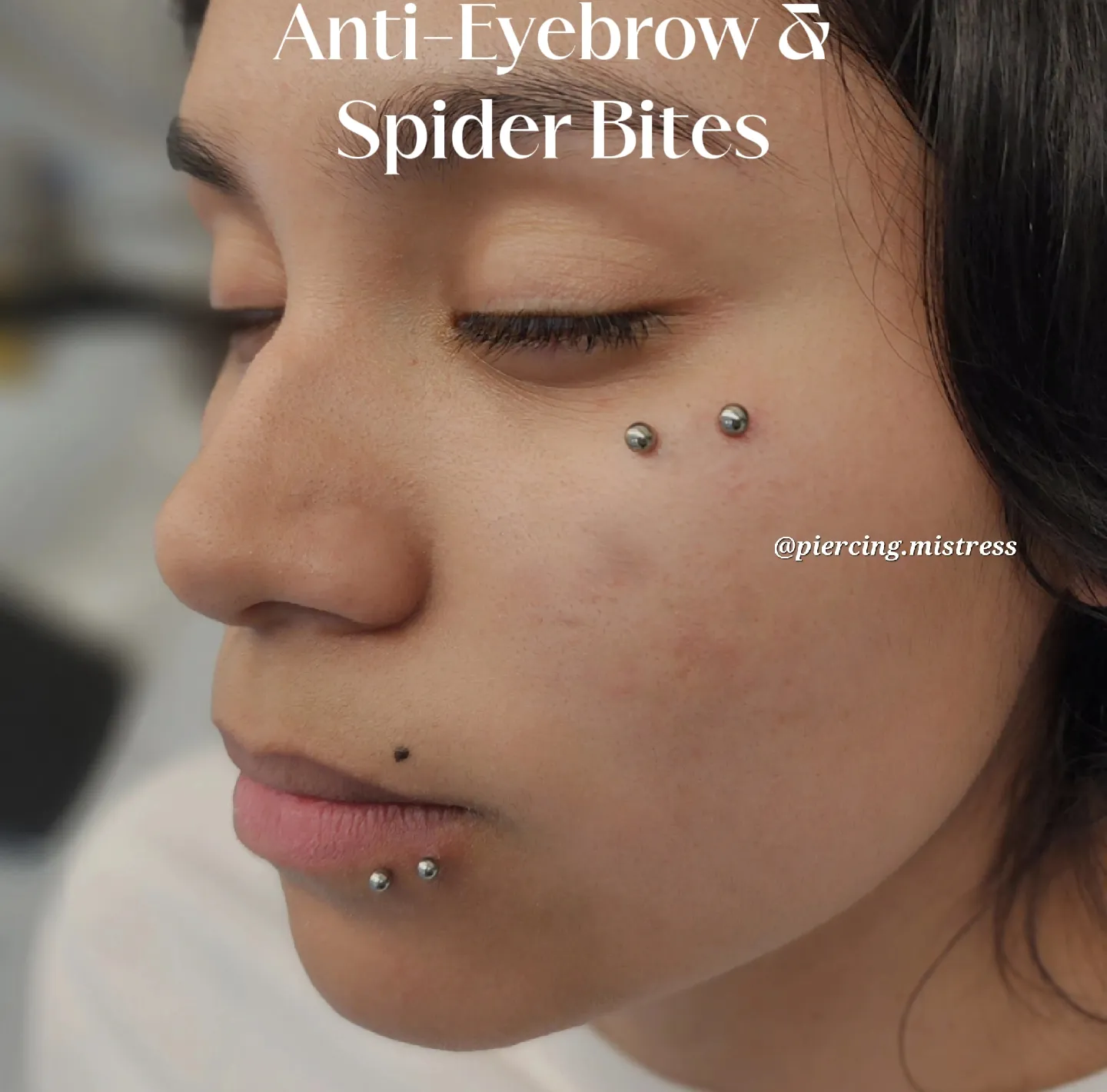 Spider-Bite Body Piercing