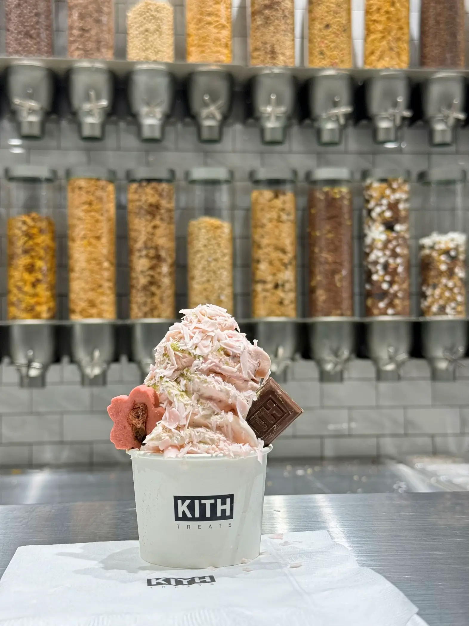 ソフトクリーム　置き物　6111 ソフトクリーム置き物6111