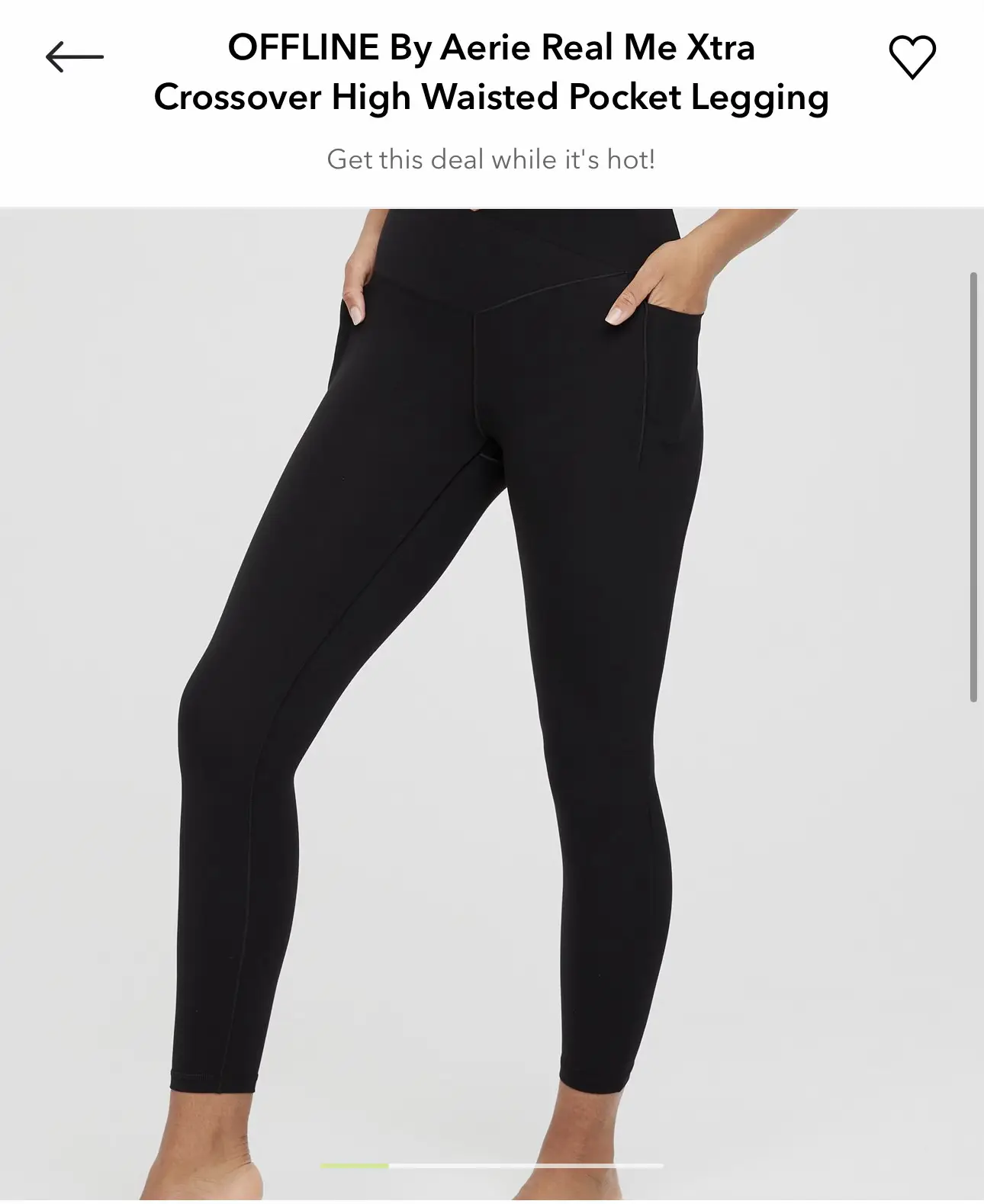 OFFLINE by Aerie + Real Me High Waisted Legging