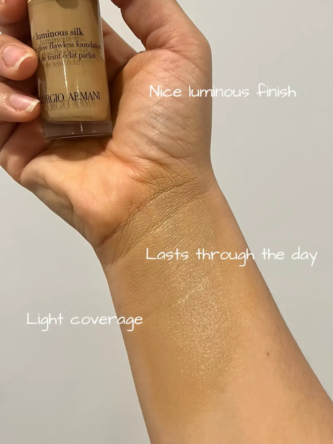 Giorgio Armani Luminous Silk Foundation Review Gallery posted by