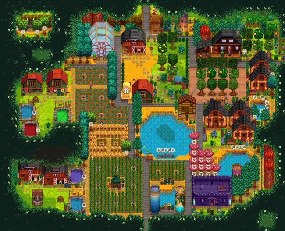 Stardew Valley Riverbend Layout - Lemon8 Search