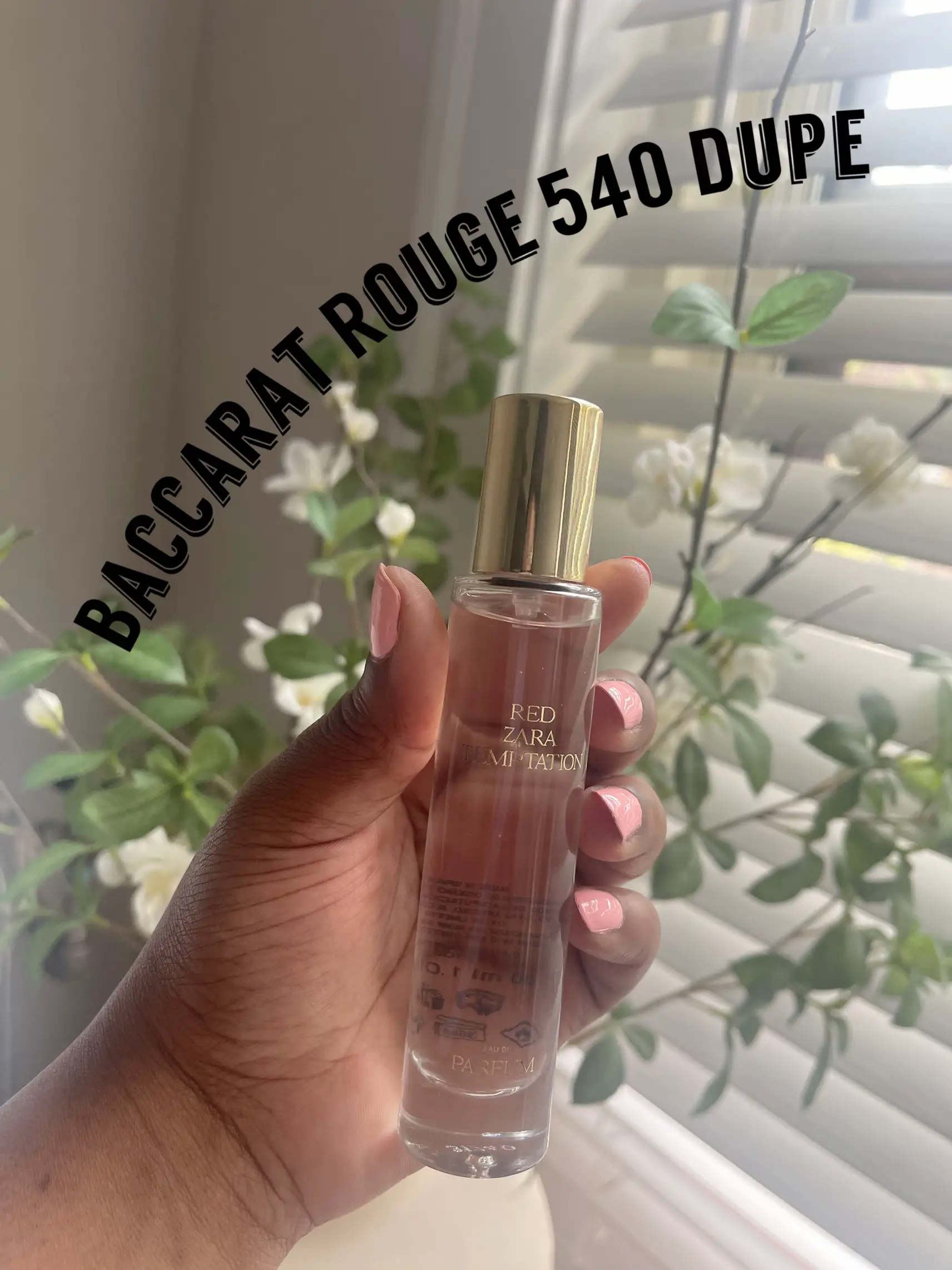 ZARA RED TEMPTATION, MFK Baccarat Rouge 540 Dupe!!!, Review Parfum Zara