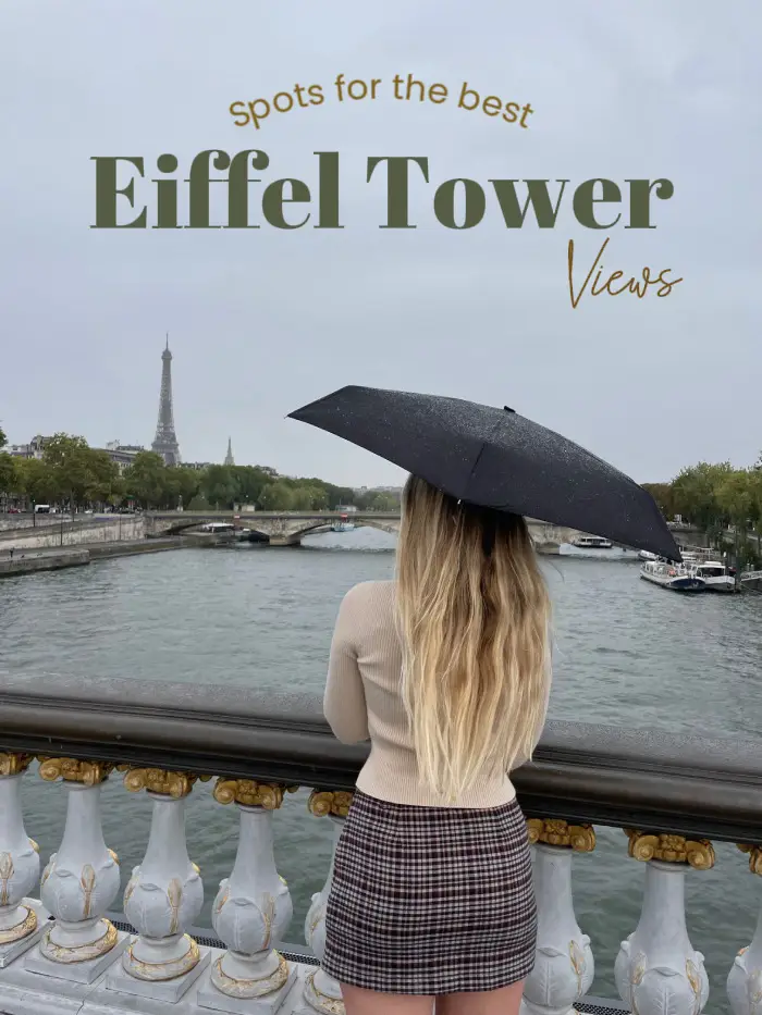 Famous Bridges in Paris with Eiffel Tower View - Lemon8 Search