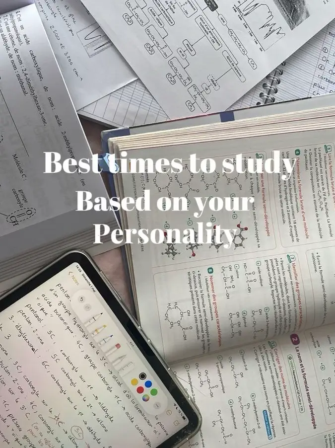 Best Times To Study Based On Your Personality 🌟 