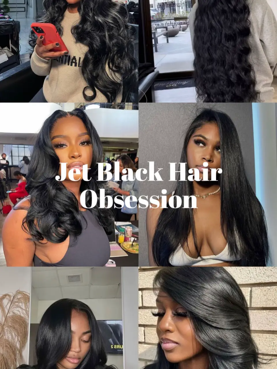 black hair styles with weave - Lemon8 Search