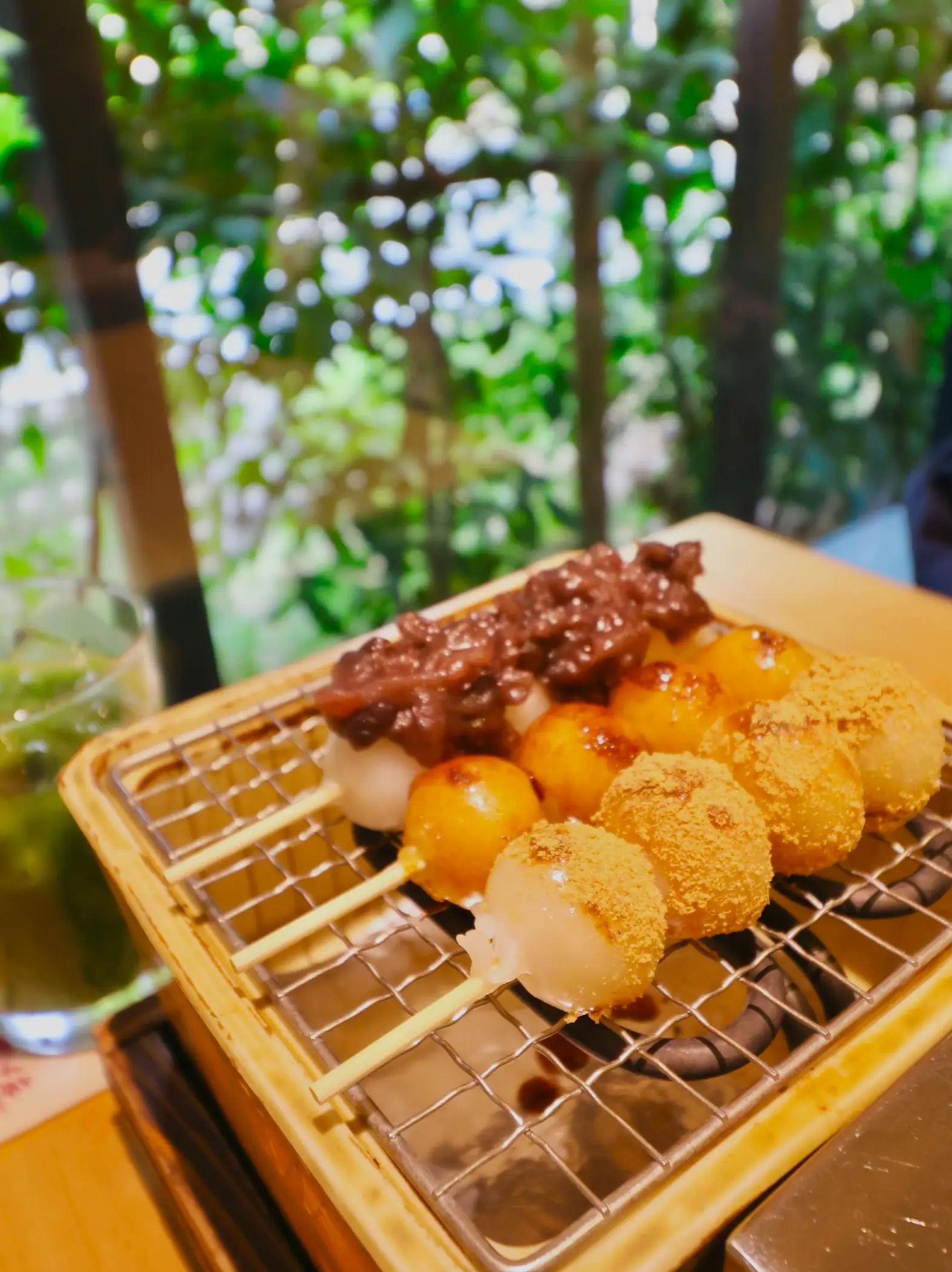 🍡テーブルで自分で焼いて食べるお団子は最高📍神奈川 あざみ野