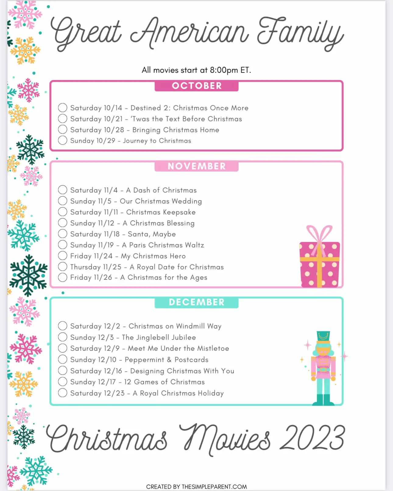 Free Printable Holiday Baking Cheat Sheets - The American Patriette