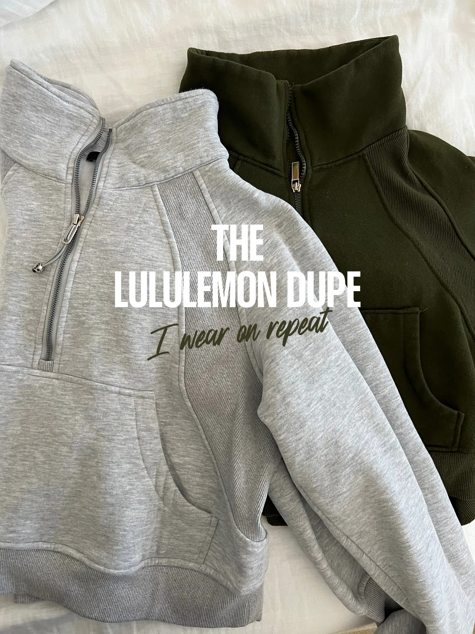 This £30  jumper is a perfect dupe of Lululemon's £90 half