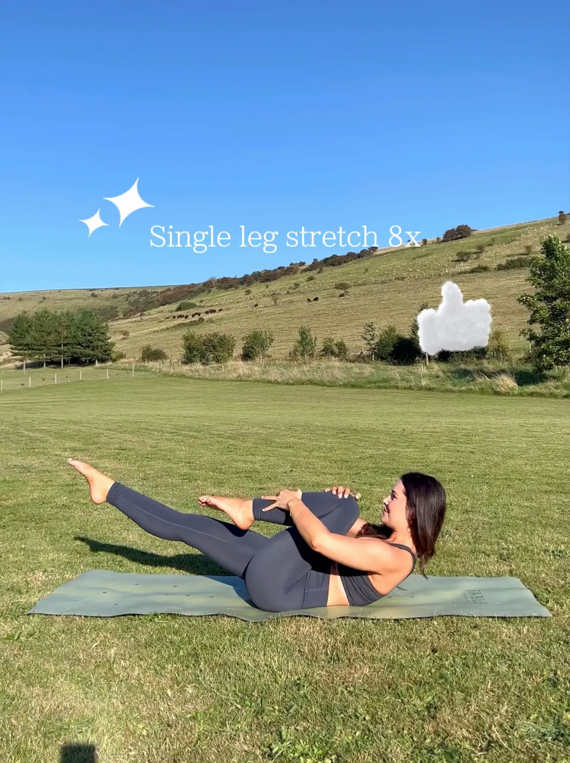 Weekly Pilates Exercise: Single Leg Stretch 