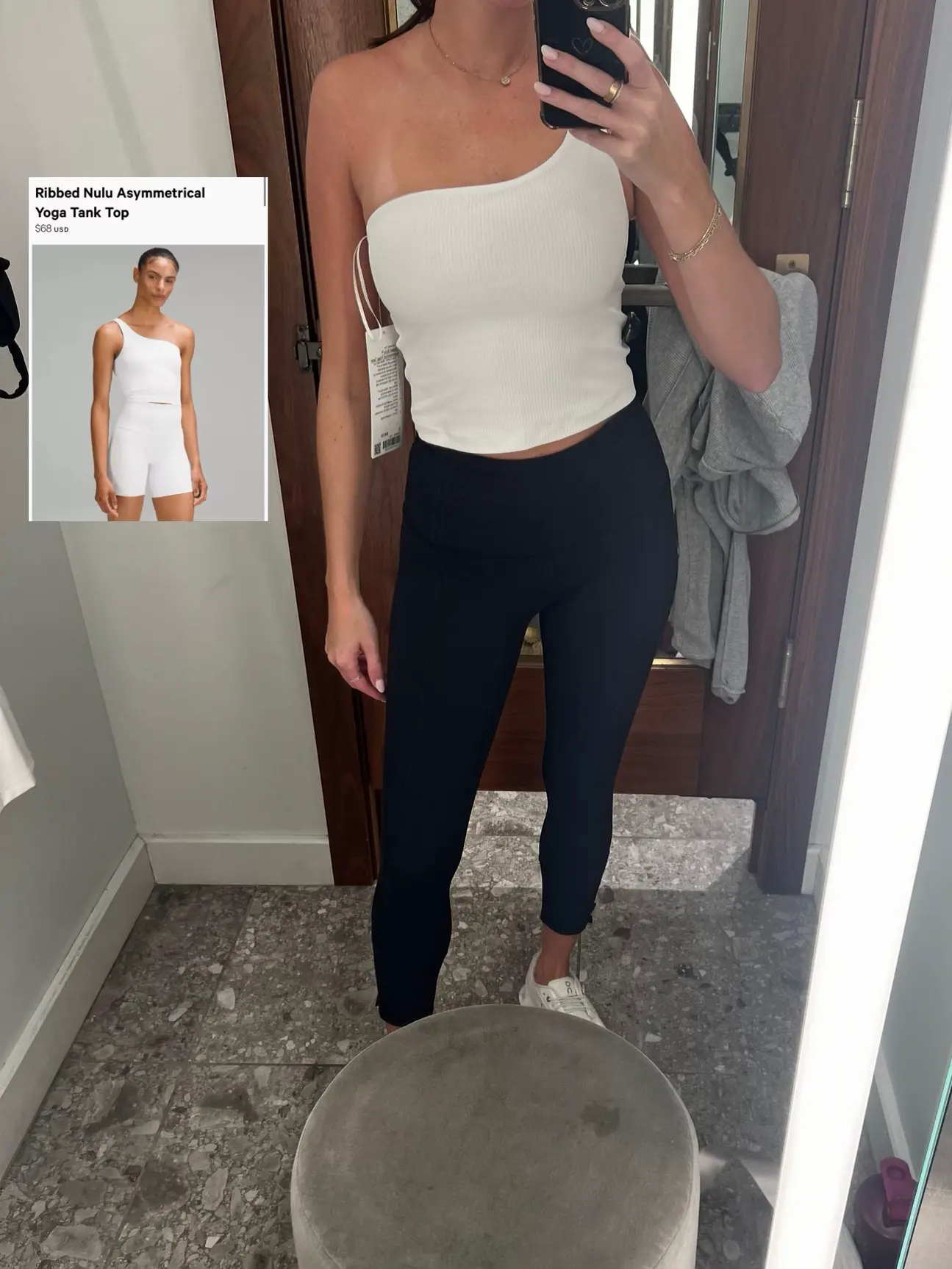 NEW Lululemon Asymmetrical Yoga Tank Top, Gallery posted by Jessica Ferris