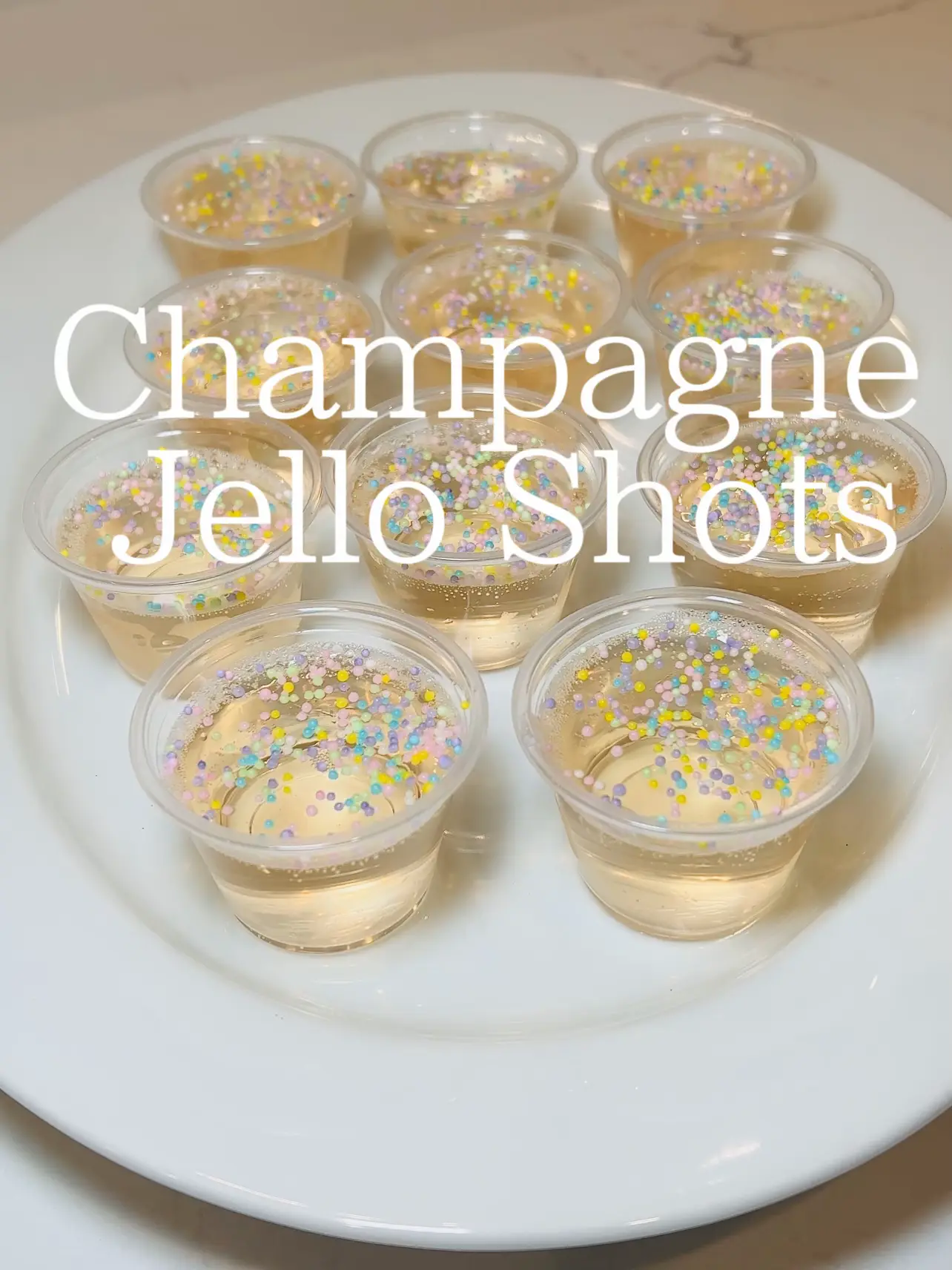 Champagne Jello Shots 🥂's images