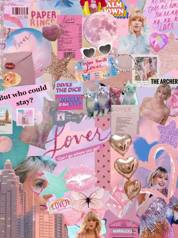 Album Taylor Inspired Care Bear Stickers Beautiful And Refined Glossy  Taylor Swift Fearless Stickers