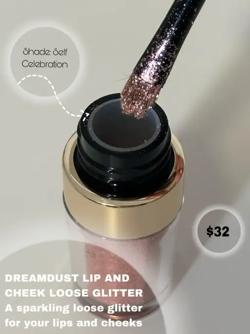 Dreamdust Lip and Cheek Loose Glitter - Valentino