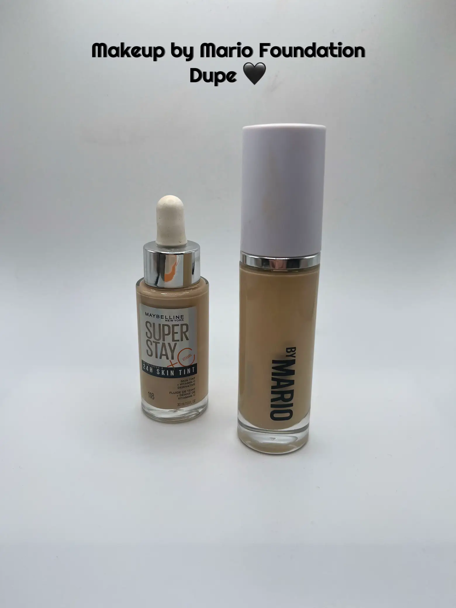 Makeup by Mario Foundation Dupe!, cosmetics, forehead, Revlon, chin, skin