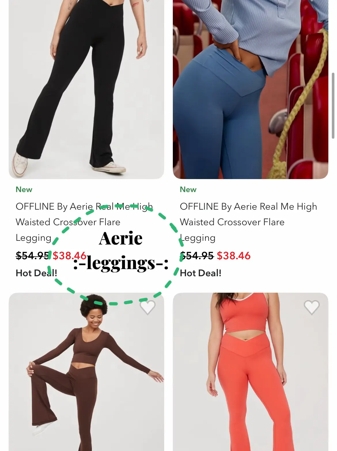 Aerie - OFFLINE By Aerie Real Me High Waisted Crossover Flare