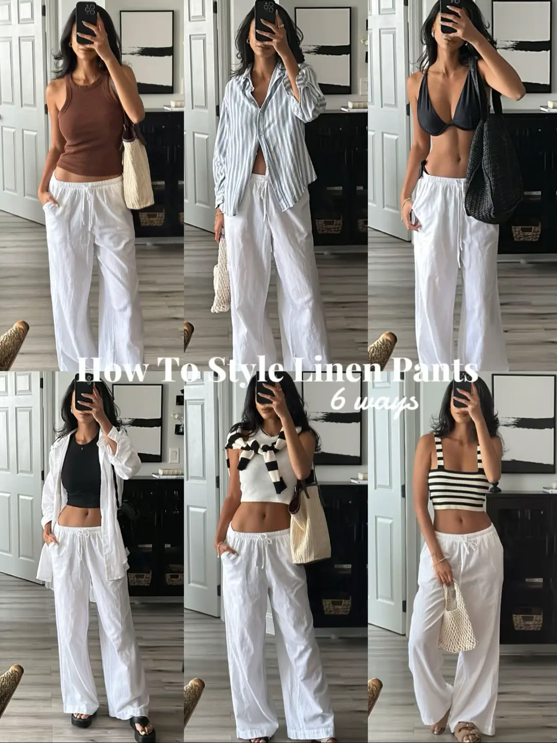 Ways to style linen pants for Summer in 2024  Casual chic outfit, Linen  pants outfit, Professional work outfit