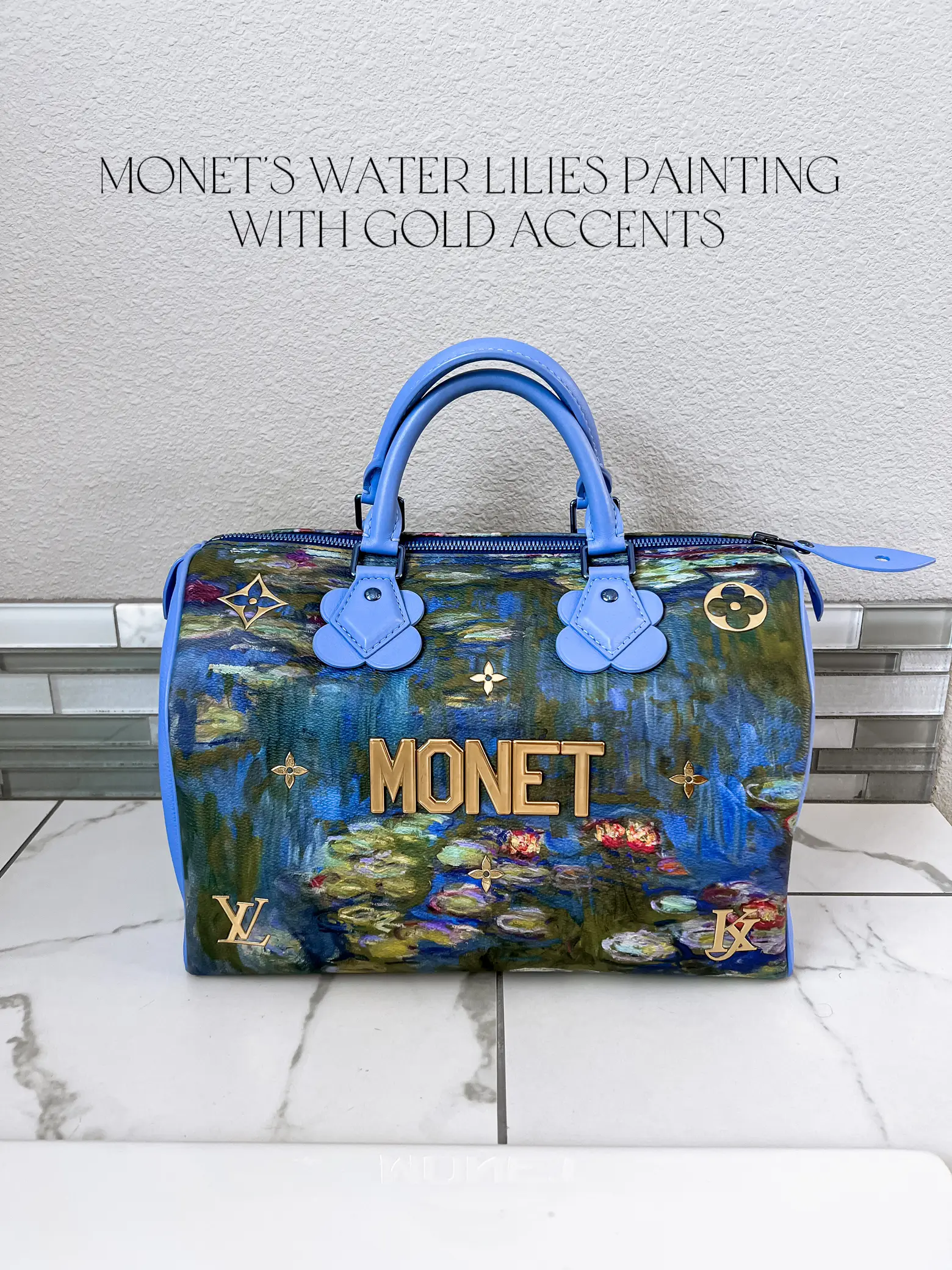 SOLD - LV Masters Collection Monet Speedy 30_Louis