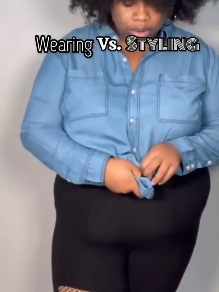 Wearing vs styling an outfit #wearingvsstyling #wearingvsstylingclothe, Outfits