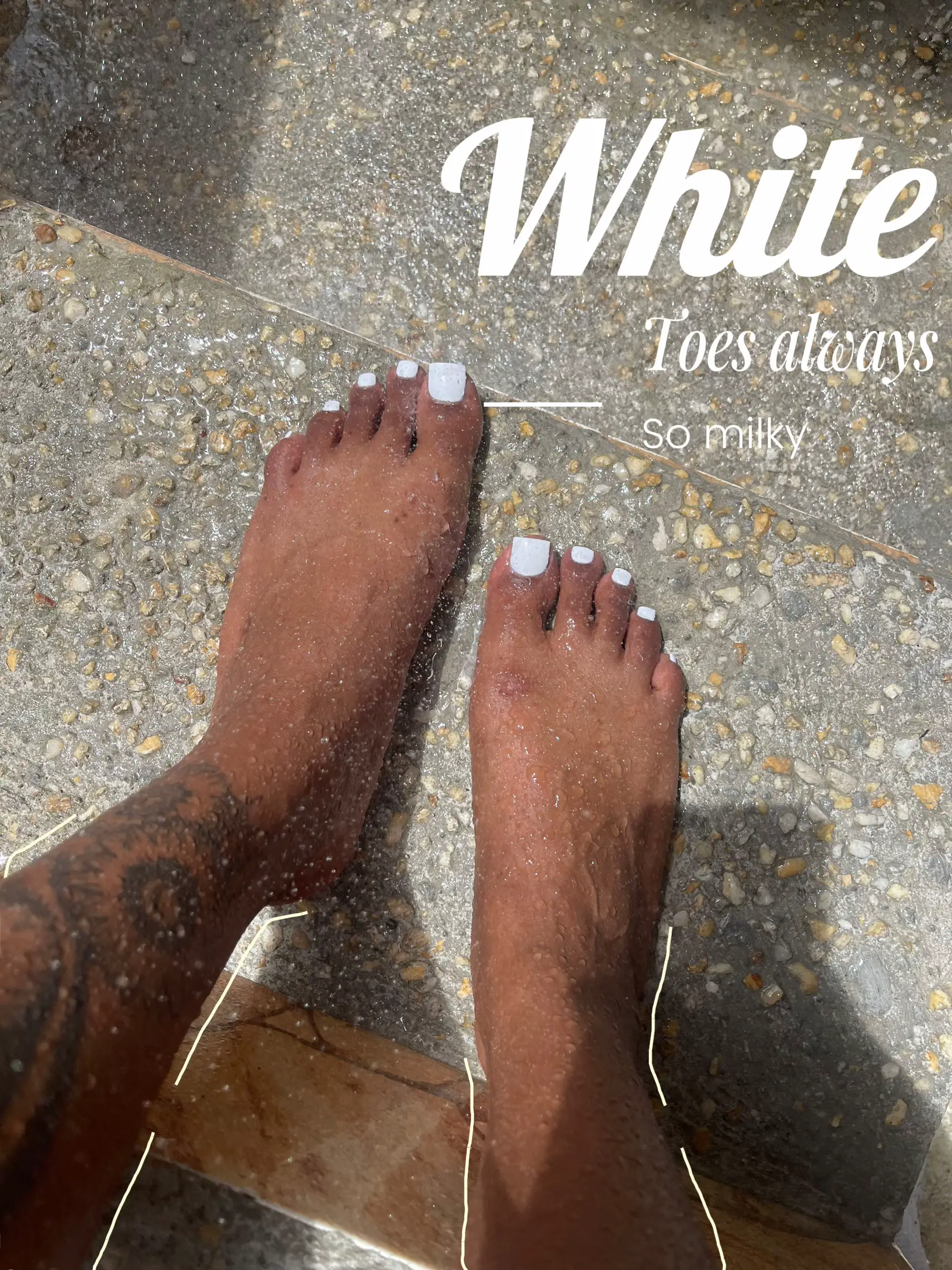 White Toes - Lemon8 Search