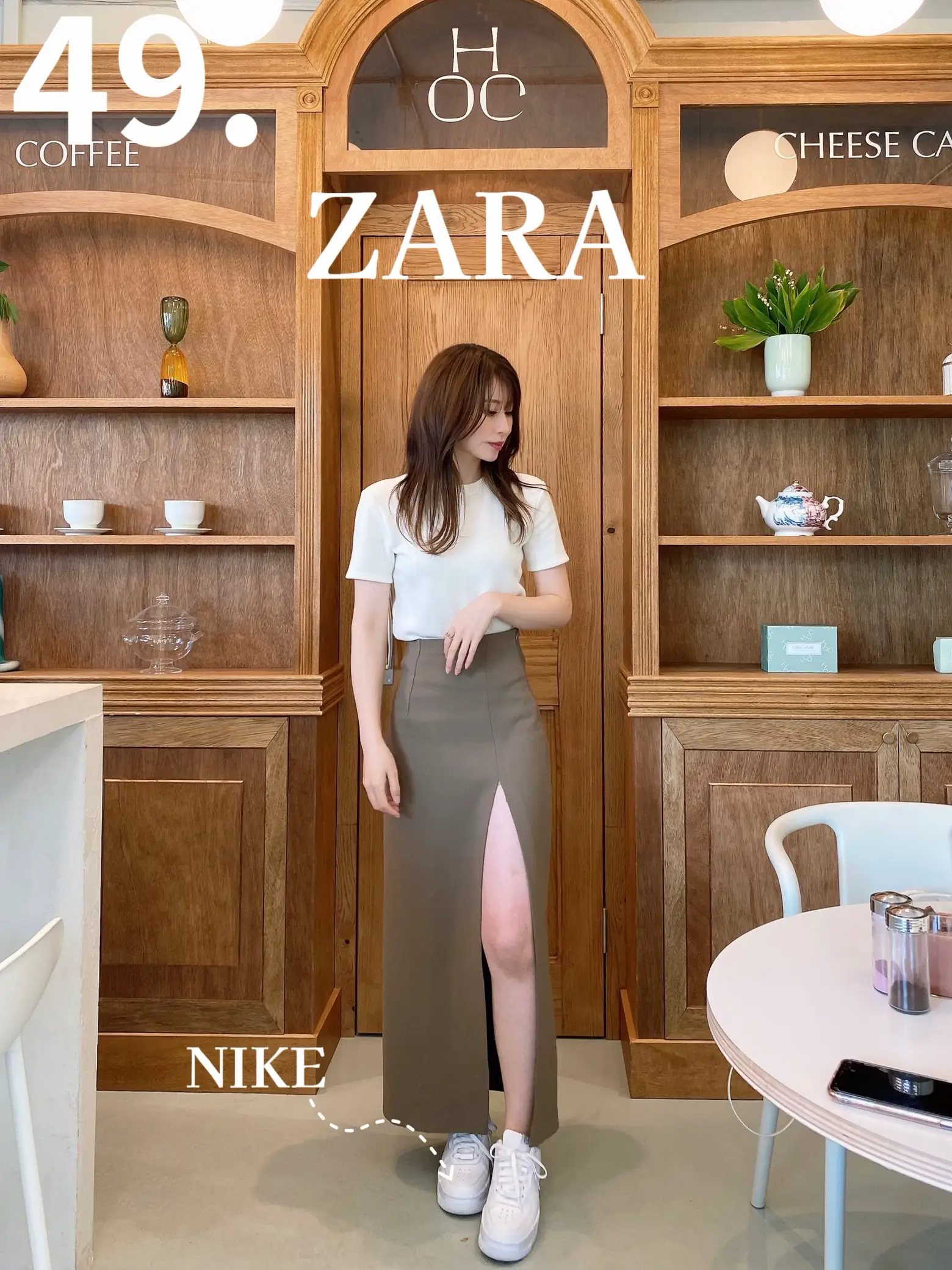 ZARA】シンプルスタイルアップコーデ     | harukaが投稿した