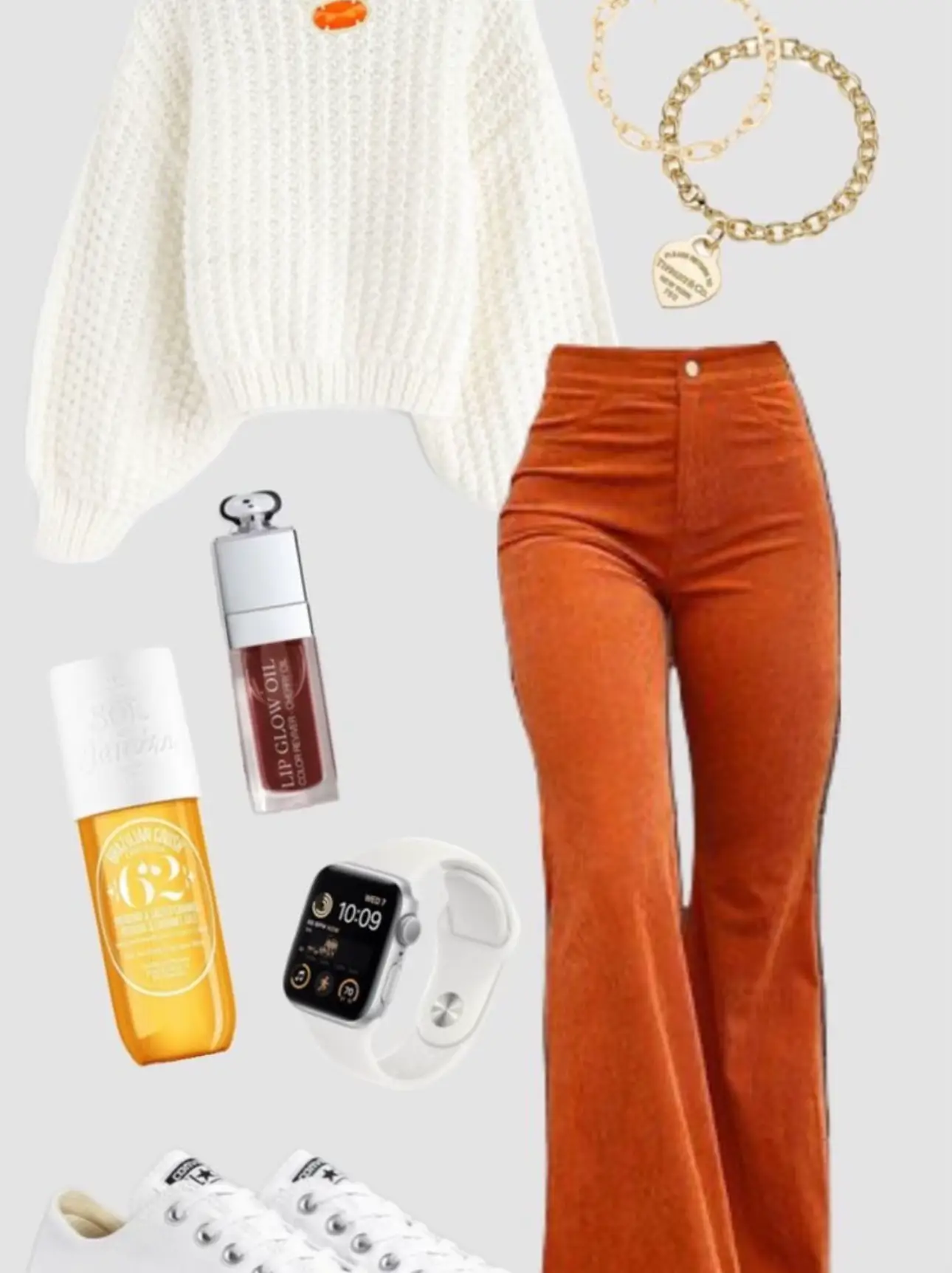 10 Baddie flare pants outfit - Girl Outfits