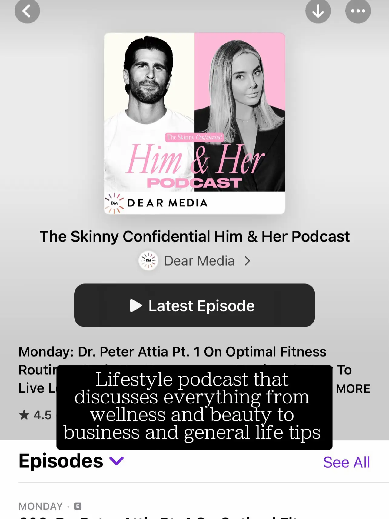 The Skinny Confidential Him & Her Podcast